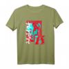 HapMonkey Shippuden Itachi T-Shirt in Blau und Rot - Lizenzierte Naruto Fan Kleidung für Anime-Liebhaber