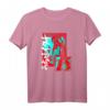 HapMonkey Shippuden Itachi T-Shirt in Blau und Rot - Lizenzierte Naruto Fan Kleidung für Anime-Liebhaber