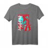 HapMonkey Shippuden Itachi T-Shirt in Blau und Rot - Lizenzierte Naruto Fan Kleidung für Anime-Liebhaber