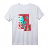 HapMonkey Shippuden Itachi T-Shirt in Blau und Rot - Lizenzierte Naruto Fan Kleidung für Anime-Liebhaber