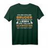 Stolzer Bruder einer wundervollen Schwester Geschenkidee T-Shirt – Lustiges Geschenk für Bruder, Halbbruder & Stiefbruder, perfekt für Weihnachten & Geburtstage