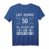 Lustiges 50. Geburtstag T-Shirt für Mann & Frau - Retro Geschenkidee für Junggebliebene & Humorvolle Geburtstagsfeier