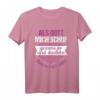 Lustiges Spruch T-Shirt mit Ironie - Als Gott mich schuf, grinste er... Perfekt für Freunde, Kollegen & Geburtstage