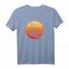Windsurfen Retro Vintage Sonnenuntergang Pullover Hoodie – Perfektes Geschenk für Windsurfer und Surf-Fans