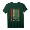Retro Stripes Windsurf Geschenk - Vintage Windsurfer Silhouette T-Shirt für Wassersportfans