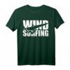 Windsurfing Windsurfen T-Shirt – Klassisches Design mit Windsurfer beim Surfen, langlebig mit doppelt genähtem Saum