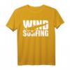Windsurfing Windsurfen T-Shirt – Klassisches Design mit Windsurfer beim Surfen, langlebig mit doppelt genähtem Saum