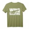 Windsurfing Windsurfen T-Shirt – Klassisches Design mit Windsurfer beim Surfen, langlebig mit doppelt genähtem Saum