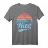 KITESURFING Kiteboarding Kitesurfen Surf Vintage Retro T-Shirt – Perfektes Geschenk für Kitesurfer und Wassersportfans zu Weihnachten & Geburtstag