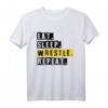 Eat Sleep Wrestle Repeat - Vintage Wrestling Sport T-Shirt für Fans, Training & Wettkämpfe
