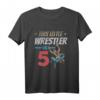 Kinder Dieses kleine Wrestler ist 5 - Wrestling Geburtstag T-Shirt für Jungen zum 5. Geburtstag, perfekt für kleine Wrestler & Wrestling-Fans
