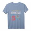 Kinder Dieses kleine Wrestler ist 5 - Wrestling Geburtstag T-Shirt für Jungen zum 5. Geburtstag, perfekt für kleine Wrestler & Wrestling-Fans