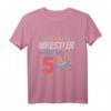 Kinder Dieses kleine Wrestler ist 5 - Wrestling Geburtstag T-Shirt für Jungen zum 5. Geburtstag, perfekt für kleine Wrestler & Wrestling-Fans