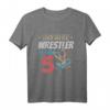 Kinder Dieses kleine Wrestler ist 5 - Wrestling Geburtstag T-Shirt für Jungen zum 5. Geburtstag, perfekt für kleine Wrestler & Wrestling-Fans