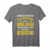 Selbstgespräche Bin Modellbauer Eisenbahn Modellbau T-Shirt - Lustiges Geschenk für Eisenbahner und Modellbauer