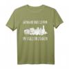 Genieße Das Leben In Vollen Zügen Zugfahren Retro T-Shirt - Klassisch geschnitten, doppelt genähter Saum