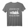 Genieße Das Leben In Vollen Zügen Zugfahren Retro T-Shirt - Klassisch geschnitten, doppelt genähter Saum