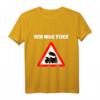 Ich mag Züge Lokomotive T-Shirt – Lustiges Eisenbahn Geschenk für Freunde, Lokführer & Zugliebhaber
