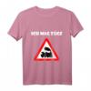 Ich mag Züge Lokomotive T-Shirt – Lustiges Eisenbahn Geschenk für Freunde, Lokführer & Zugliebhaber